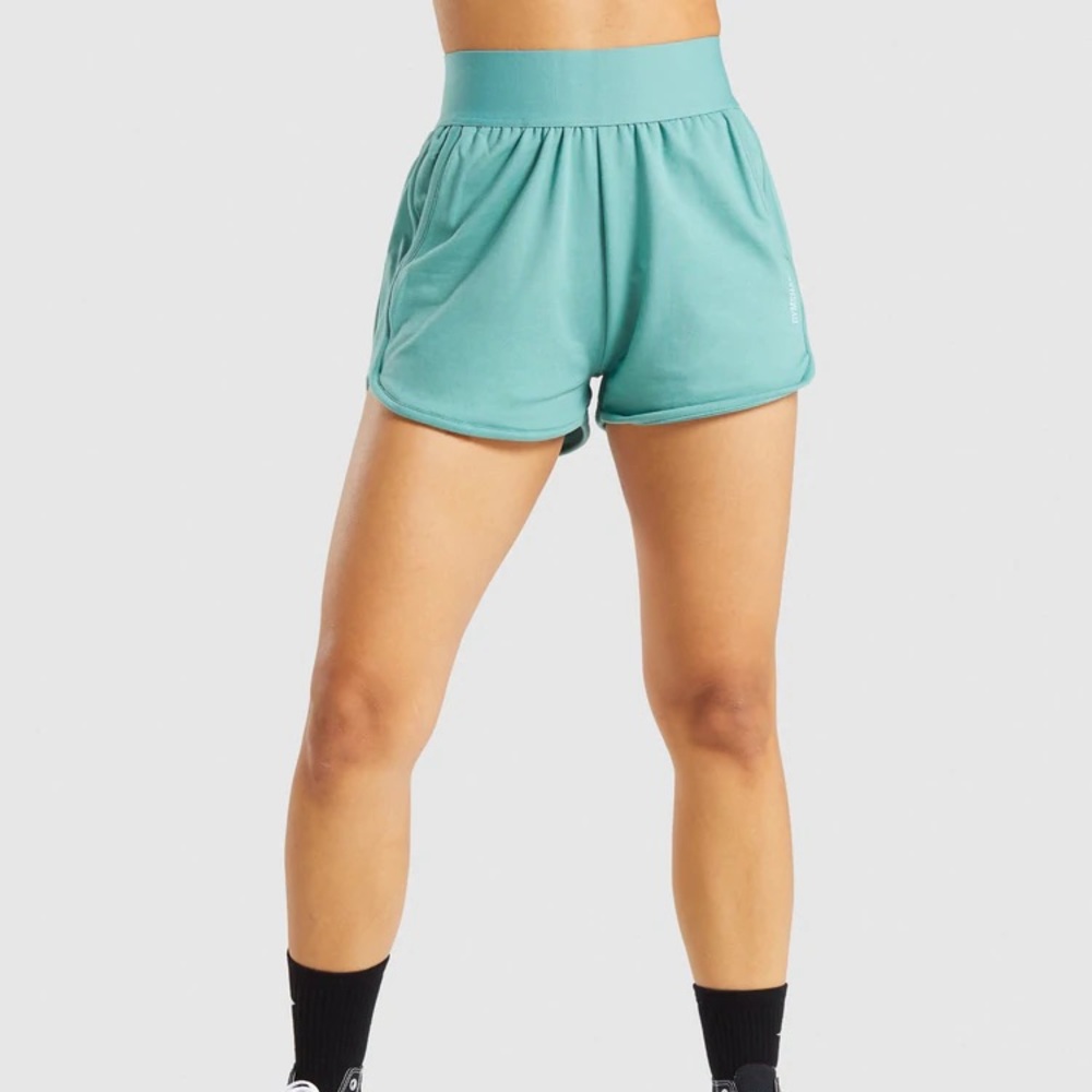 HTF Gymshark Chalk Shorts